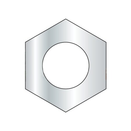 Newport Fasteners Hex Nut, 5/8"-18, Steel, Grade 8, Zinc Plated, 35/64 in Ht, 450 PK NB328090B-450